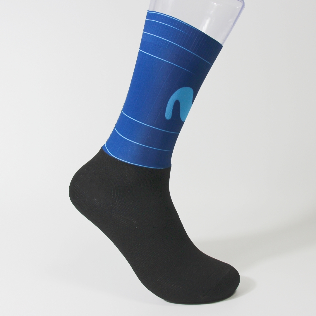 レーザーカット 1 ペア MovistarFUL TEAM  - Sock Garter Men のレビューと価格