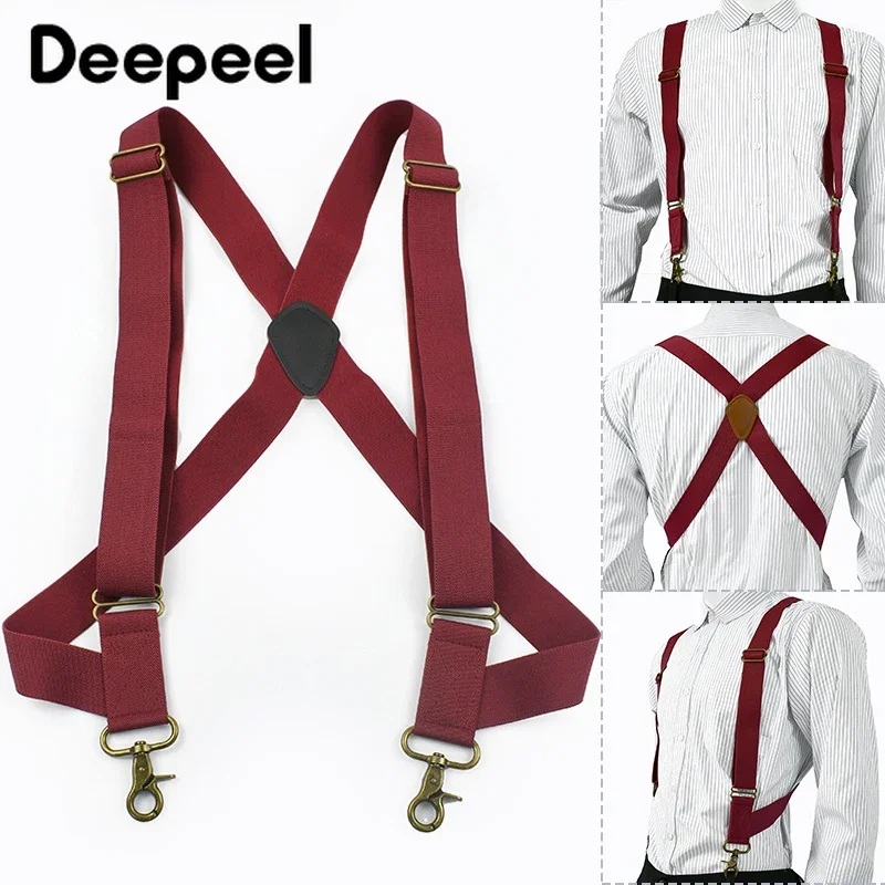 1個入り、幅3.5cmのメンズサスペンダー。2つのクリップ付 - Men'S Formal Wear With Suspenders のレビューと価格